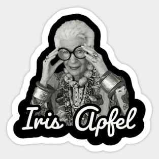 Iris Apfel / 1921 Sticker